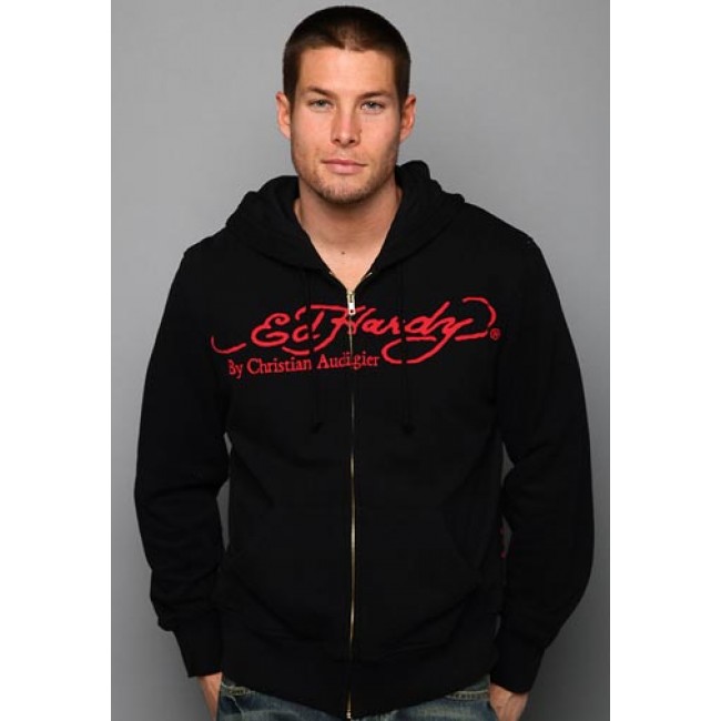 Ed Hardy Death Of Love And Tiger Basic Hoodies For Sale