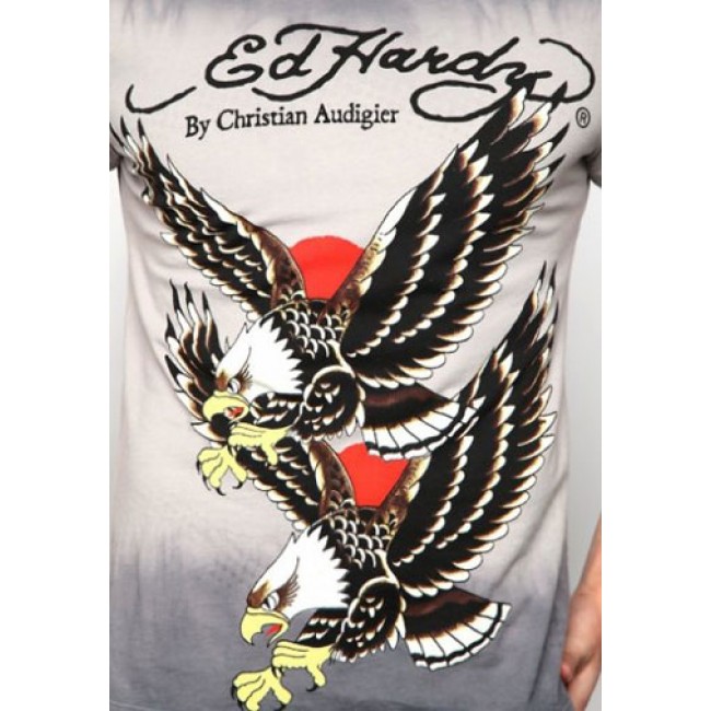 Ed Hardy Eagles Diving Specialty T Shirts