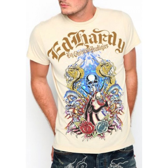 Ed Hardy Panther And Cobras Signature T Shirts