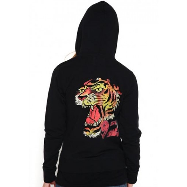 Ed Hardy Tiger Head Basic Hoodies Outlet